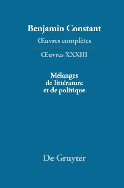 Buy Melanges de Litterature Et de Politique (English, Francois Rosset) — BookShops.in
