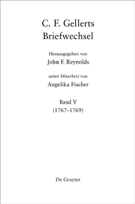 Buy 1767-1769 (English, Christian Furchtegott Gellert | John F. Reynolds) — BookShops.in