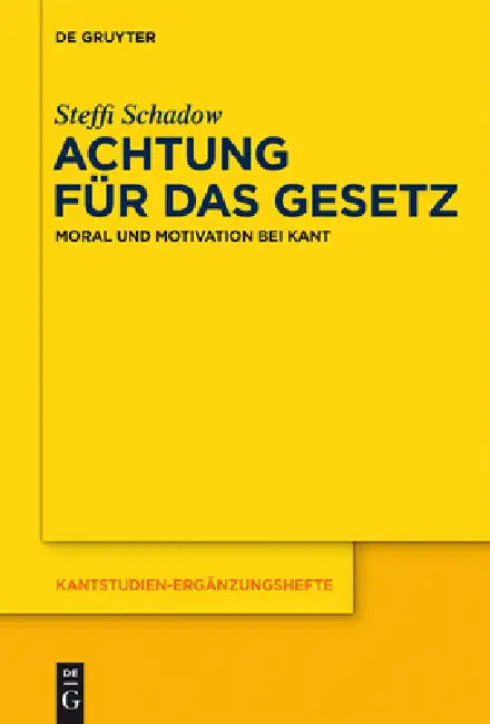 Achtung für das Gesetz (English, Steffi Schadow)
