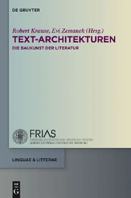 Text-Architekturen (English, Robert Krause | Evi Zemanek)