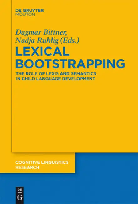 Buy Lexical Bootstrapping (English, Dagmar Bittner | Nadja Ruhlig) — BookShops.in
