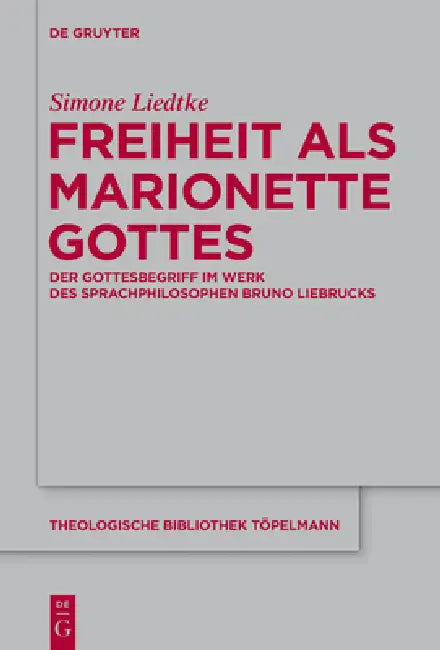 Buy Freiheit als Marionette Gottes (English, Simone Liedtke) — BookShops.in