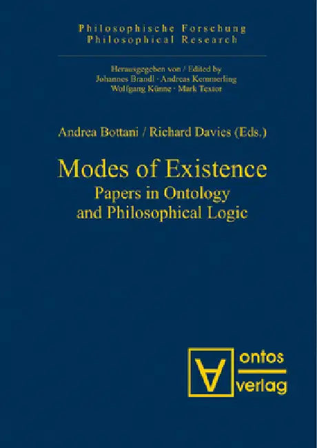 Buy Modes of Existence (English, Andrea Bottani | Richard Davies) — BookShops.in