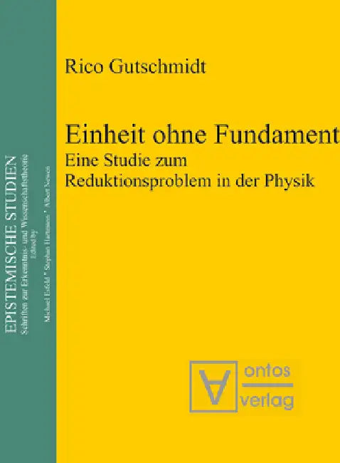 Buy Einheit ohne Fundament (English, Rico Gutschmidt) — BookShops.in