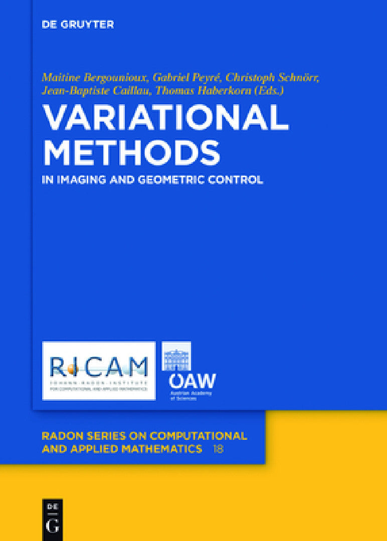 Buy Variational Methods (English, Maïtine Bergounioux | Gabriel Peyré | Christoph Schnörr) — BookShops.in