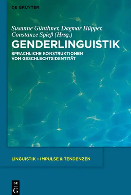 Buy Genderlinguistik (English, Susanne Gunthner) — BookShops.in