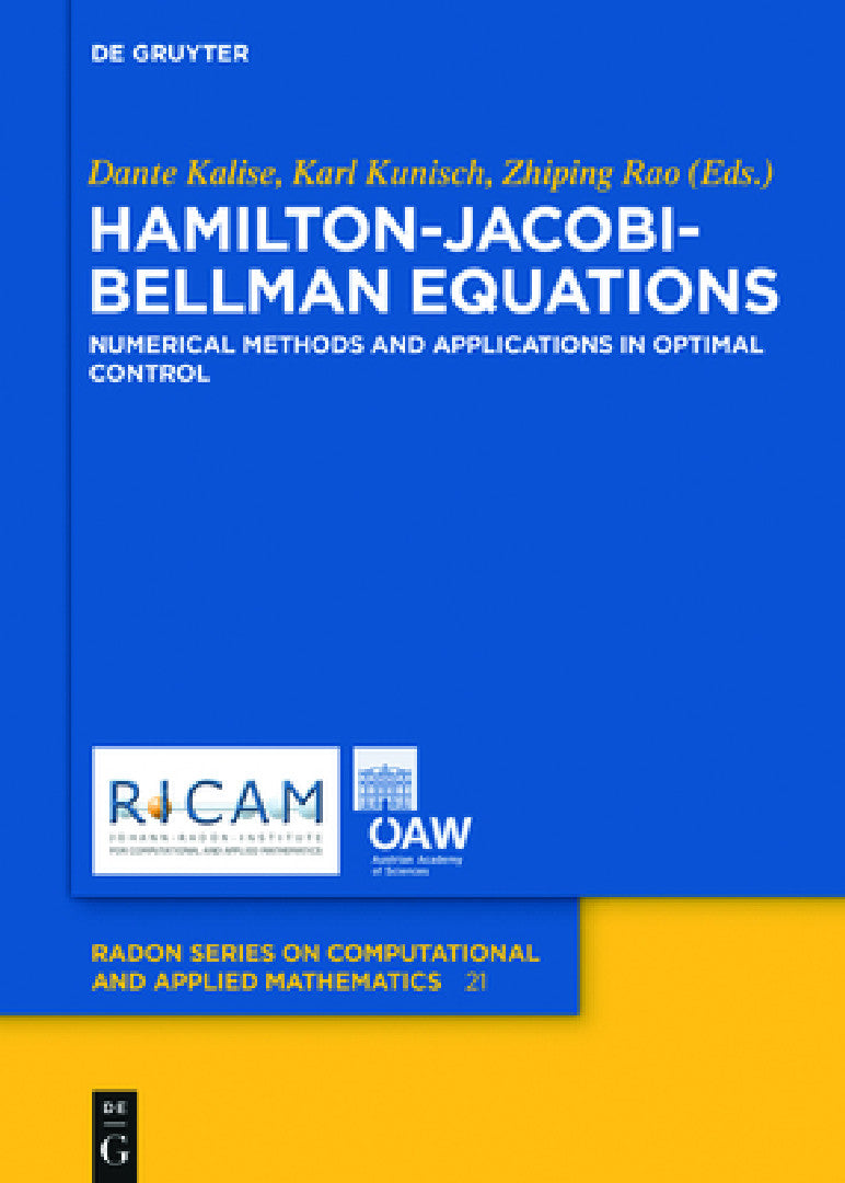 Buy Hamilton-Jacobi-Bellman Equations (English, Dante Kalise | Karl Kunisch | Zhiping Rao) — BookShops.in