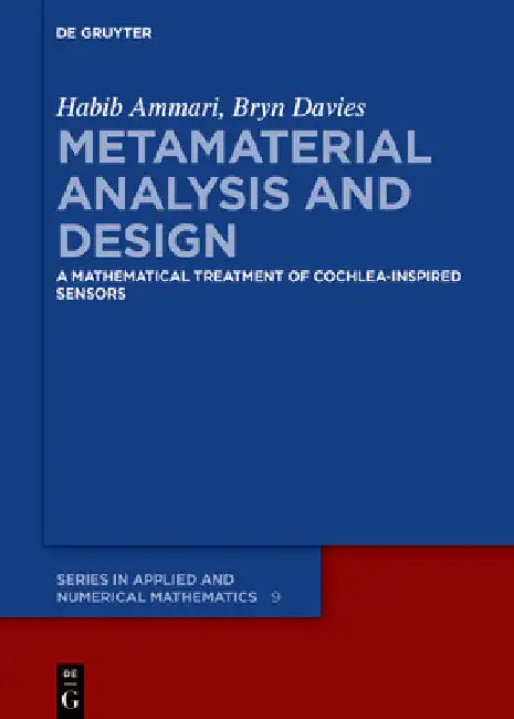 Buy Metamaterial Analysis and Design (English, Habib Ammari | Bryn Davies) — BookShops.in