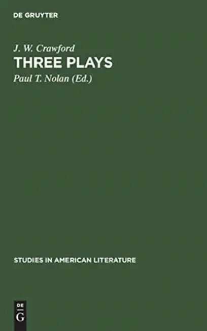 Buy Three Plays (English, J. W. Crawford | Paul T. Nolan) — BookShops.in