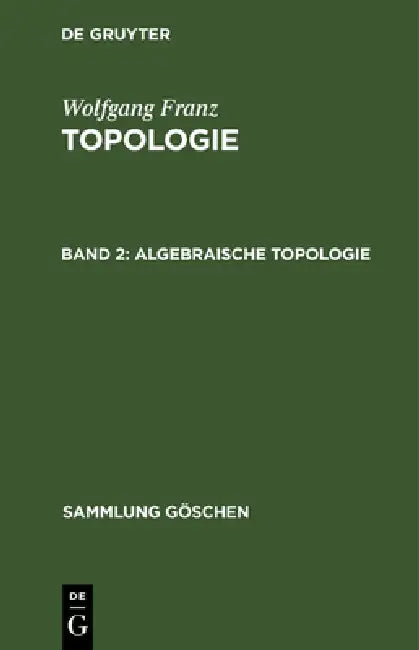 Buy Algebraische Topologie (English, Wolfgang Franz) — BookShops.in