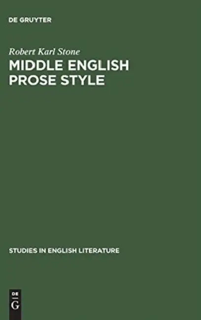 Buy Middle English Prose Style: Margery Kempe and Julian of Norwich by Robert Karl Stone (De Gruyter Mouton, 2015 Reprint, Hardcover, 220 Pages) - Literary Criticism & Medieval Studies — BookShops.in