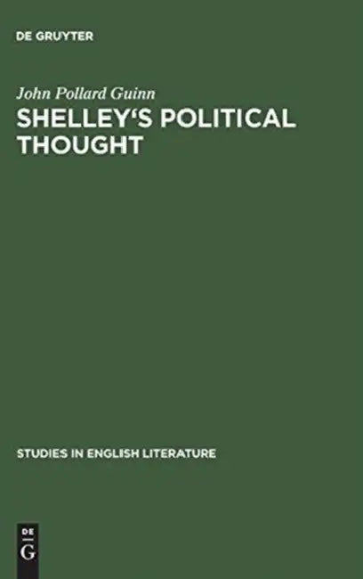 Shelley's Political Thought (English, John Pollard Guinn)