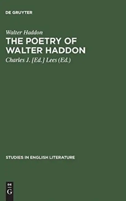 The Poetry of Walter Haddon (English, Walter Haddon | Lees)