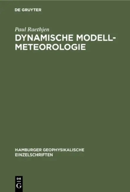 Buy Dynamische Modell-Meteorologie (English, Paul Raethjen) — BookShops.in