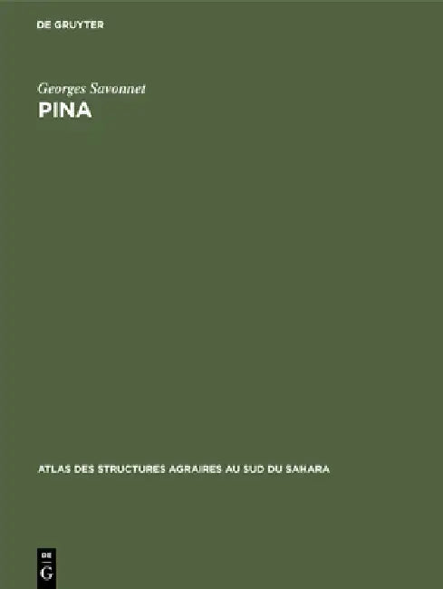 Pina (English, Georges Savonnet)