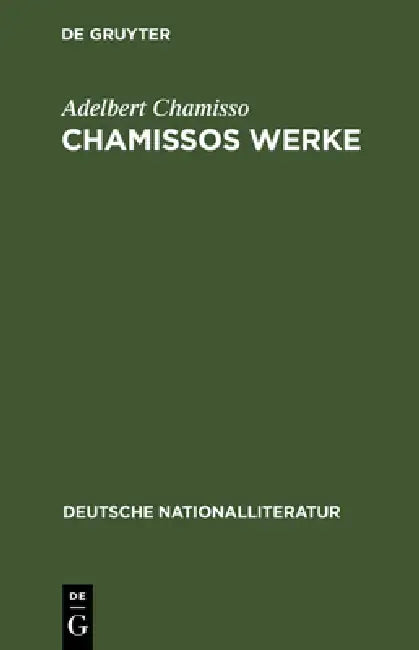 Buy Chamissos Werke (English, Adelbert Chamisso) — BookShops.in