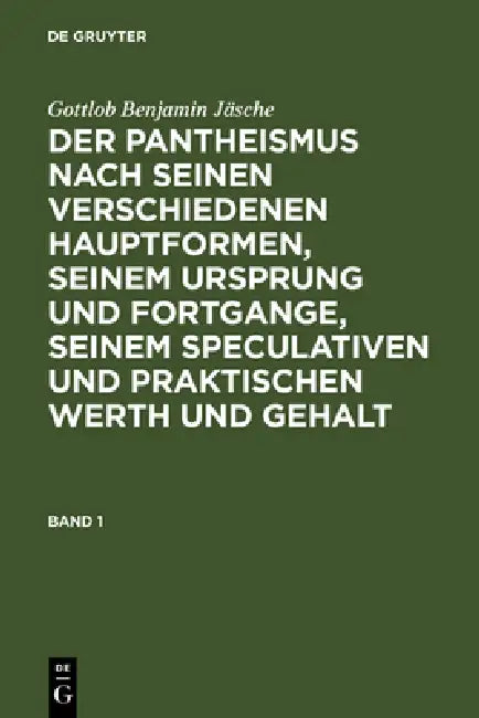 Buy Gottlob Benjamin Jäsche (English, Gottlob Benjamin Jäsche) — BookShops.in