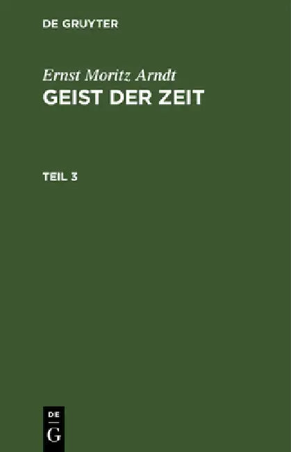 Buy Ernst Moritz Arndt (English, Ernst Moritz Arndt) — BookShops.in