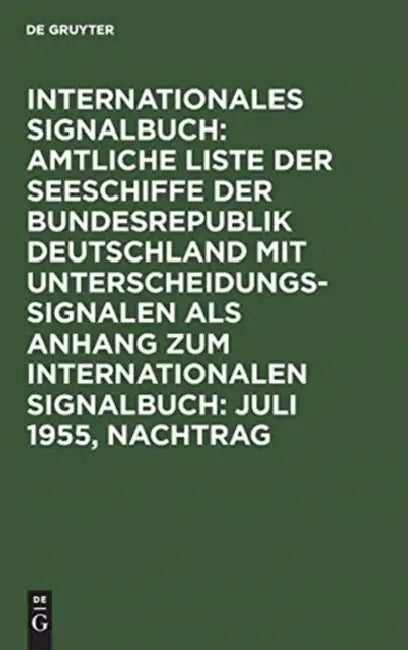 Buy Juli 1955, Nachtrag (English, Reichsamt Des Innern) — BookShops.in