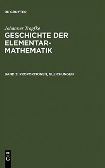Buy Proportionen, Gleichungen (English, Kurt Vogel | Karin Reich | Helmuth Gericke) — BookShops.in