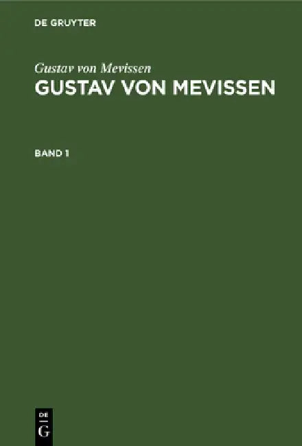 Buy Gustav Von Mevissen (English, Joseph Hansen | Gustav Von Mevissen) — BookShops.in