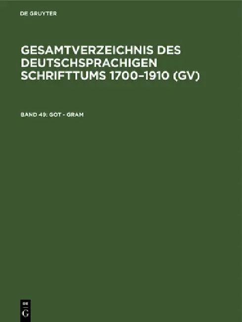 Got - Gram (English, Hilmar Schmuck | Willi Gorzny | Peter Geils)