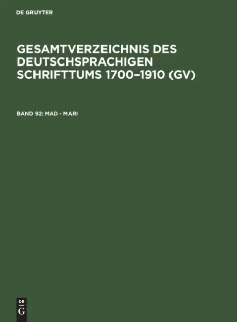 Buy Mad - Mari (English, Hilmar Schmuck | Willi Gorzny | Peter Geils) — BookShops.in