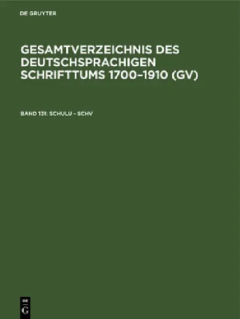 Buy Schulu - Schv (English, Hilmar Schmuck | Willi Gorzny | Peter Geils) — BookShops.in