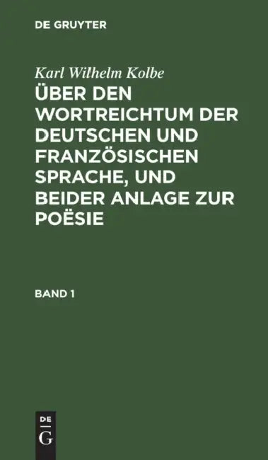 Buy Karl Wilhelm Kolbe (English, Karl Wilhelm Kolbe) — BookShops.in