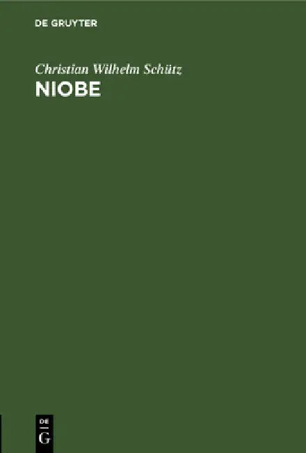 Niobe (English, Christian Wilhelm Schütz)