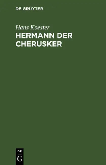 Buy Hermann der Cherusker (English, Hans Koester) — BookShops.in