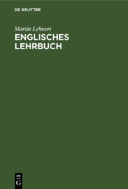Buy Englisches Lehrbuch (English, Martin Lehnert) — BookShops.in