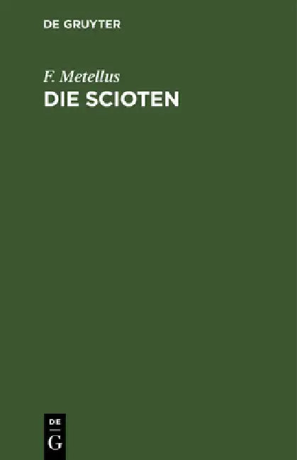 Buy Die Scioten (English, F. Metellus) — BookShops.in