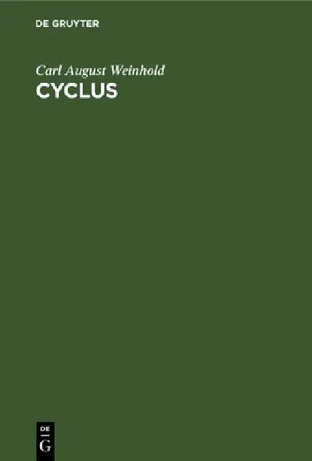 Buy Cyclus (English, Carl August Weinhold) — BookShops.in