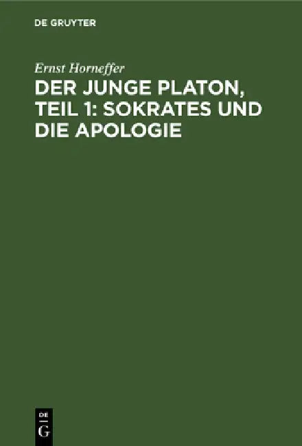 Buy Der Junge Platon, Teil 1 (English, Ernst Horneffer | Rudolf Herzog) — BookShops.in