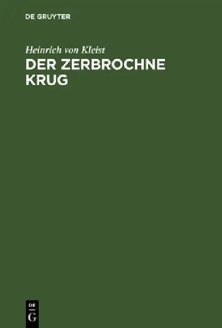 Buy Der zerbrochne Krug (English, Heinrich Von Kleist) — BookShops.in