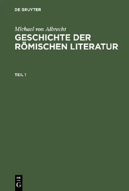 Michael Von Albrecht (English, Michael Von Albrecht)