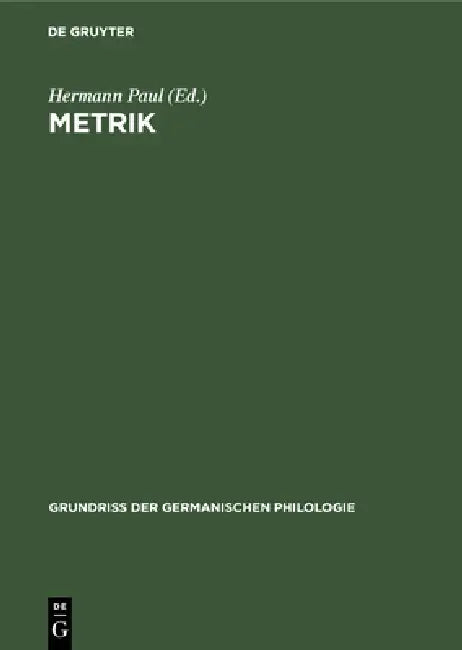 Metrik (English, Hermann Paul)