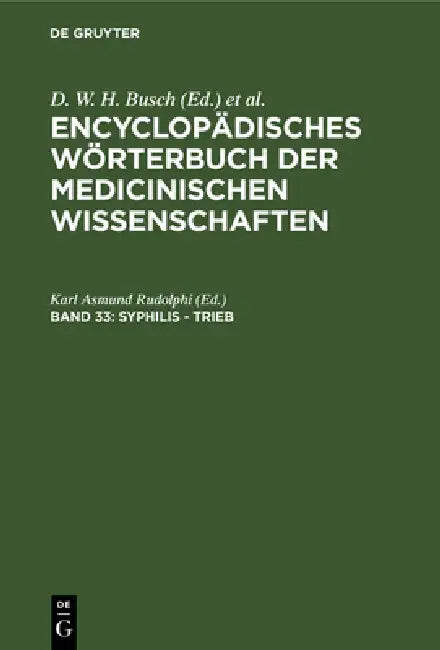 Buy Syphilis - Trieb (English, Karl Asmund Rudolphi) — BookShops.in