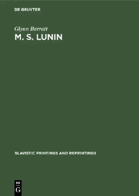 Buy M. S. Lunin (English, Glynn Barratt) — BookShops.in