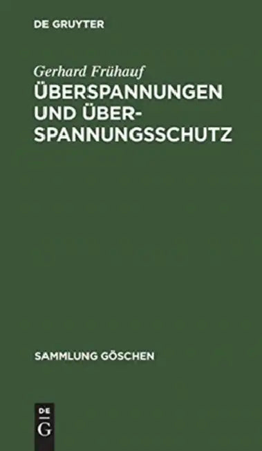 Buy Überspannungen und Überspannungsschutz (English, Gerhard Frühauf) — BookShops.in
