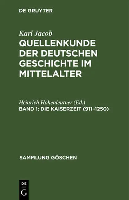 Buy Die Kaiserzeit (911-1250) (English, Heinrich Hohenleutner) — BookShops.in