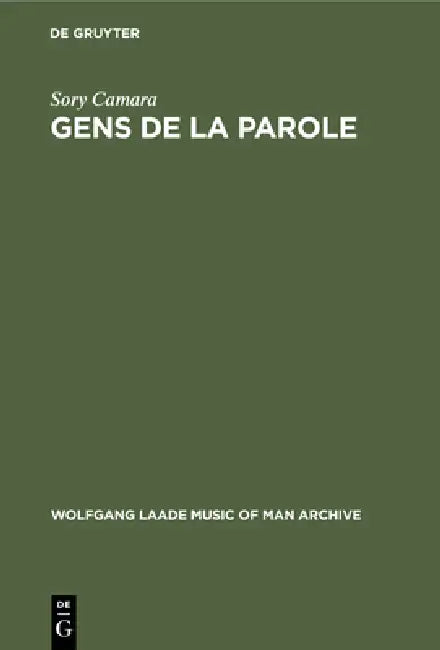 Buy Gens de la parole (English, Sory Camara) — BookShops.in