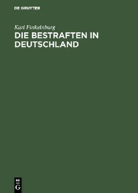 Die Bestraften in Deutschland (English, Karl Finkelnburg)
