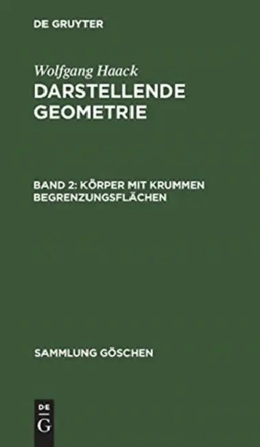 Buy Körper mit krummen Begrenzungsflächen (English, Wolfgang Haack) — BookShops.in