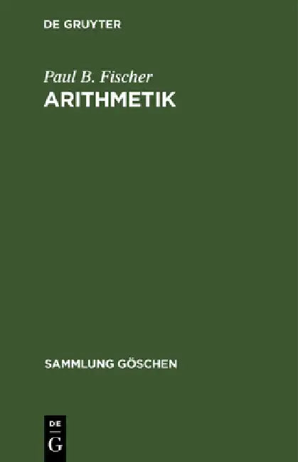 Buy Arithmetik (English, Paul B. Fischer) — BookShops.in