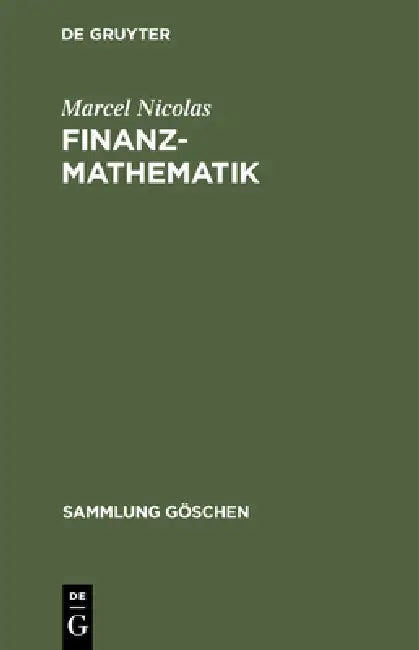 Finanzmathematik (English, Marcel Nicolas)