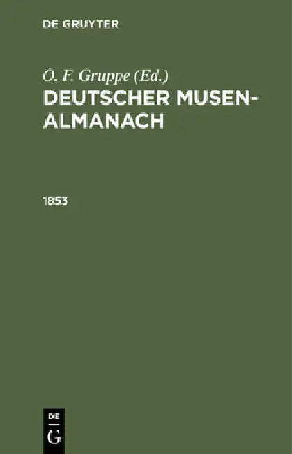 1853 (English, O. F. Gruppe)
