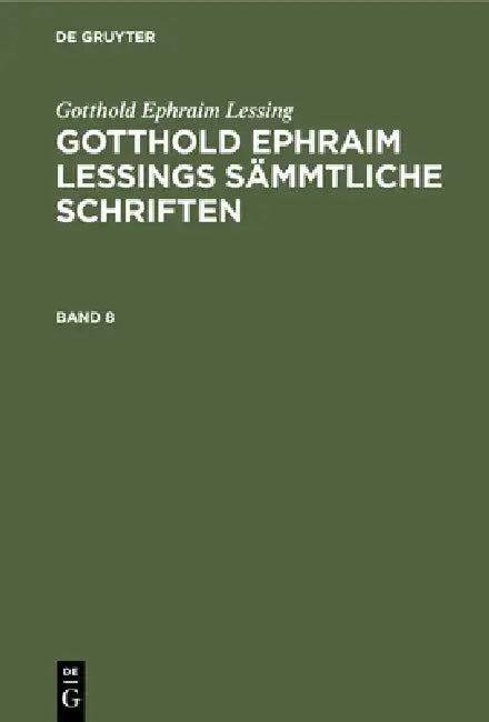 Buy Gotthold Ephraim Lessing (English, Karl Lachmann | Gotthold Ephraim Lessing) — BookShops.in