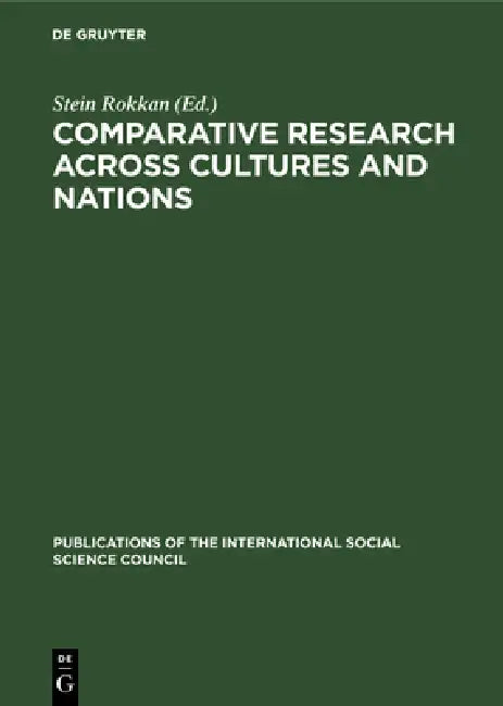 Buy Comparative Research Across Cultures and Nations (English, Stein Rokkan) — BookShops.in